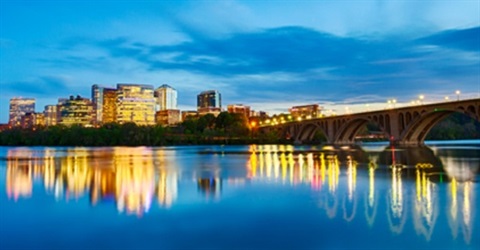 River scene at night