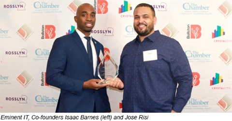 Eminent IT, Co- founders Isaac Barnes(left) and Jose Risi