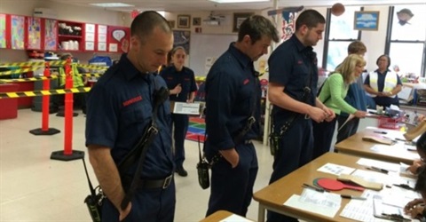 Signing up volunteers