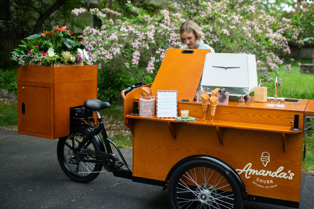 Amanda's Churn Launches Mobile Ice Cream Bike in Arlington